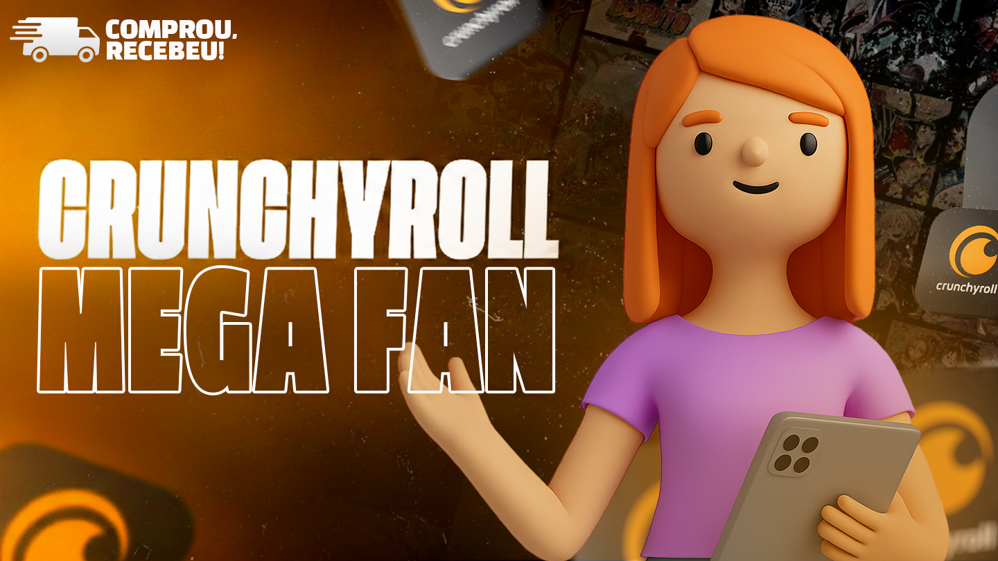 CRUNCHYROLL - TELA PRIVADA - PLANO MENSAL 30 DIAS