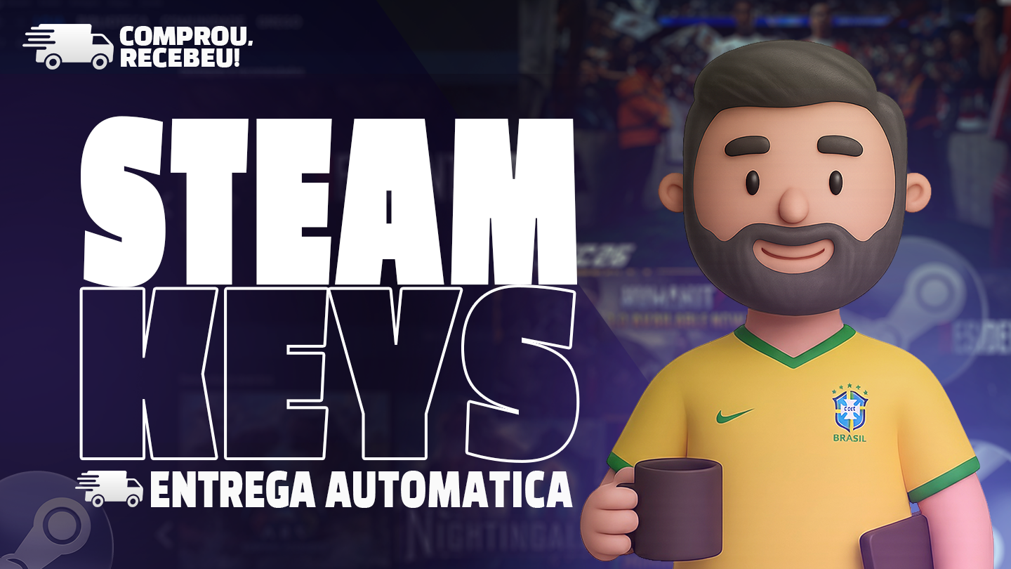 STEAM KEYS ALEATÓRIAS (JOGOS DE $5 a $10 USDT)