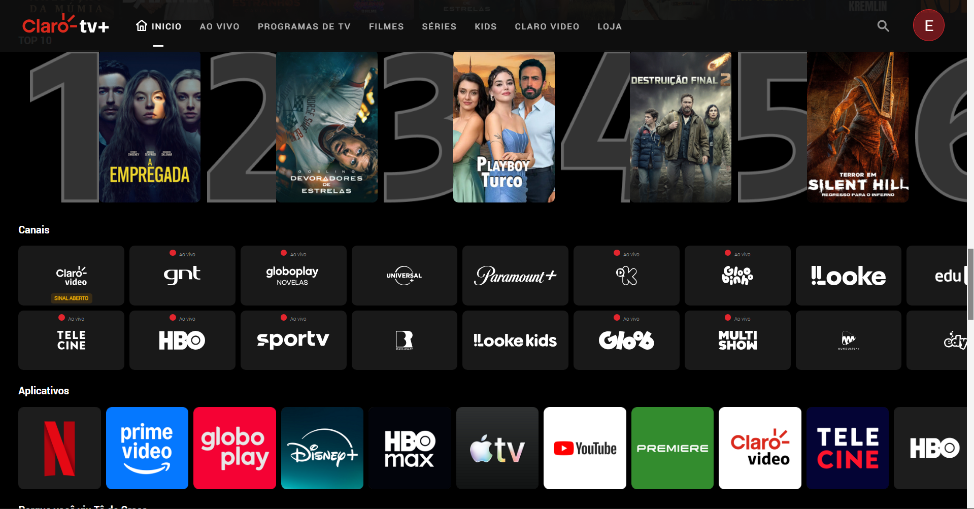 CLAROTV + PREMIERE⚽ + GLOBOPLAY - ACESSO PRIVADO - imagem 2