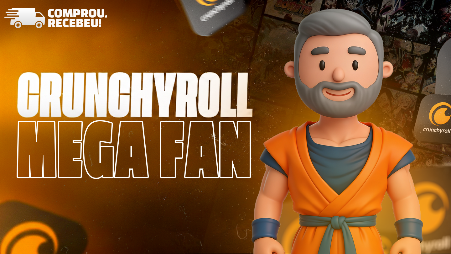 CRUNCHYROLL - Compartilhada - PLANO MENSAL 30 DIAS